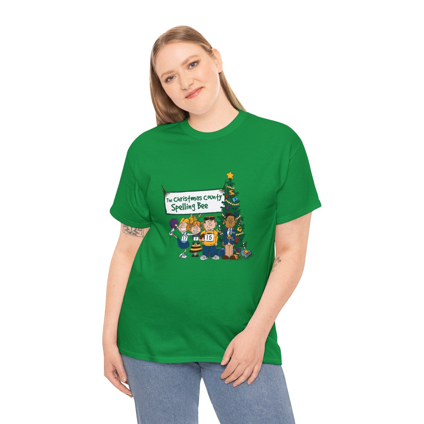 The Christmas County Spelling Bee - Adult T-shirts