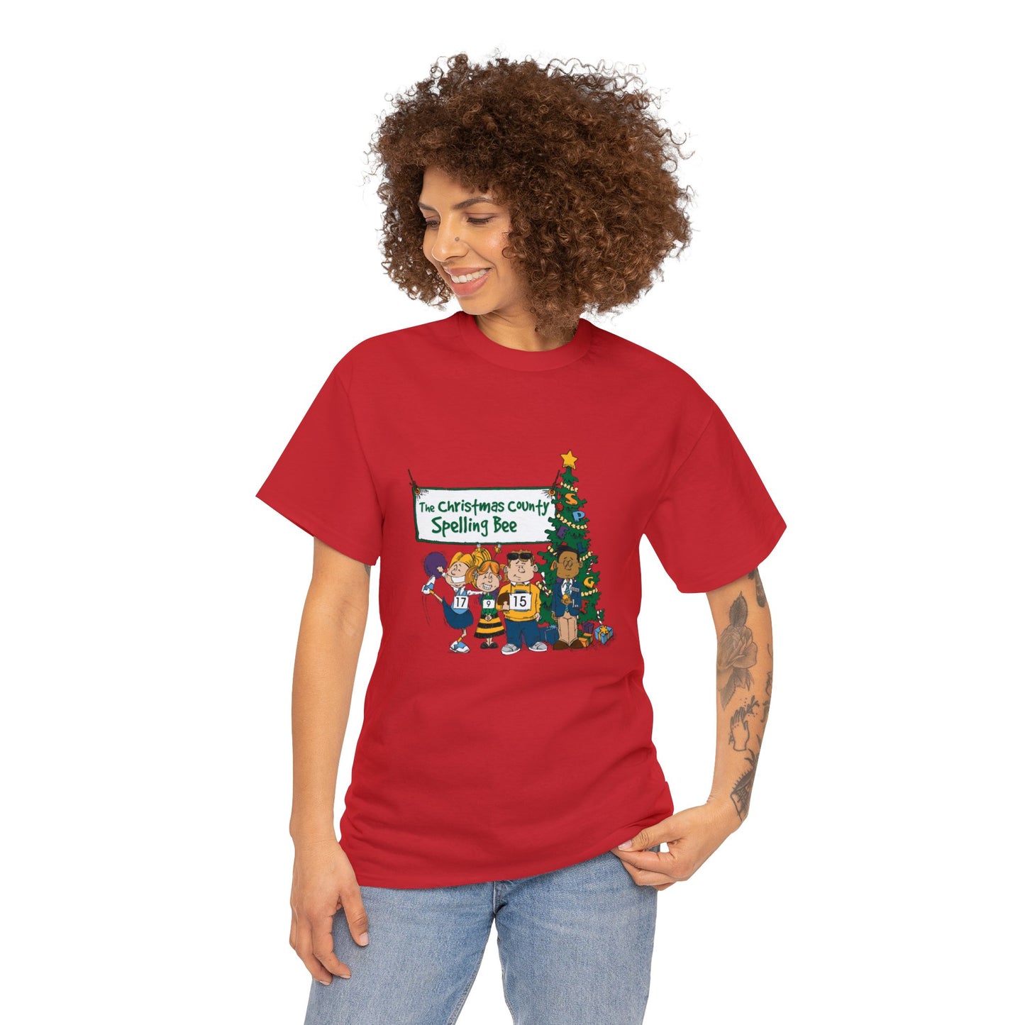 The Christmas County Spelling Bee - Adult T-shirts