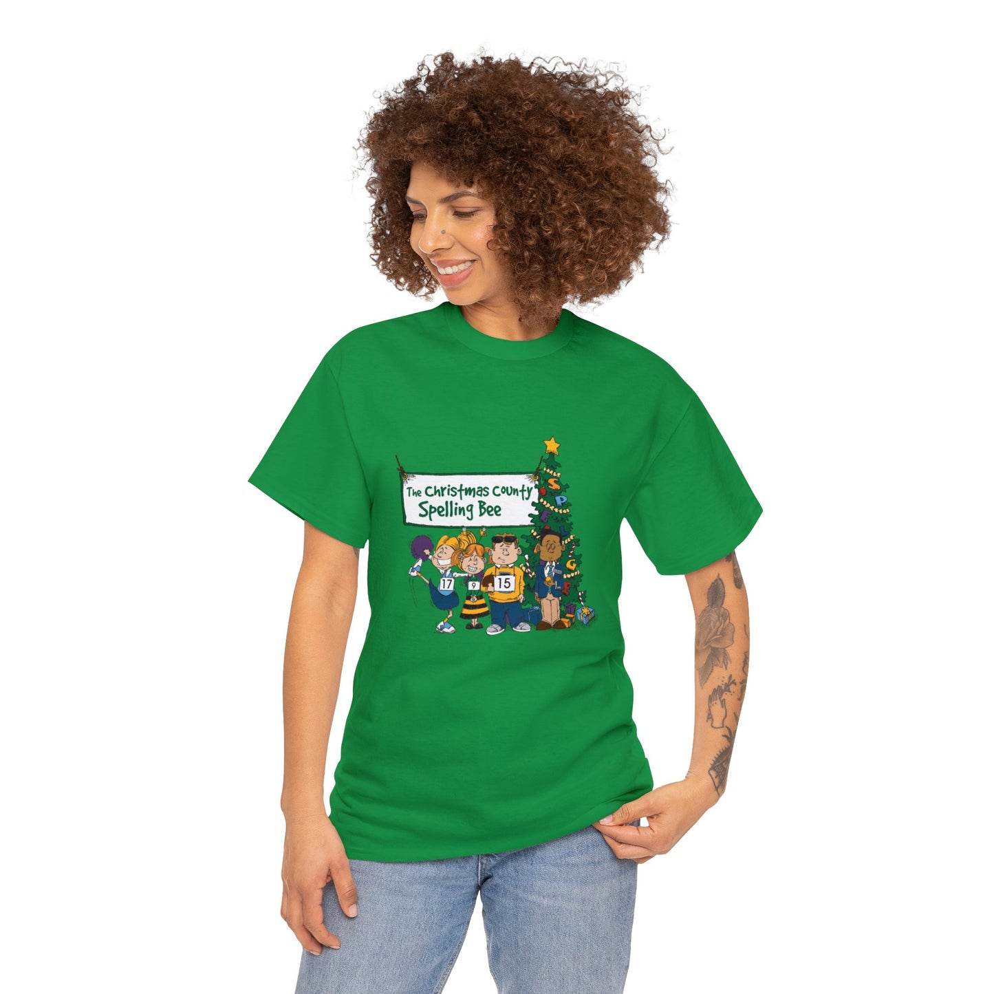 The Christmas County Spelling Bee - Adult T-shirts