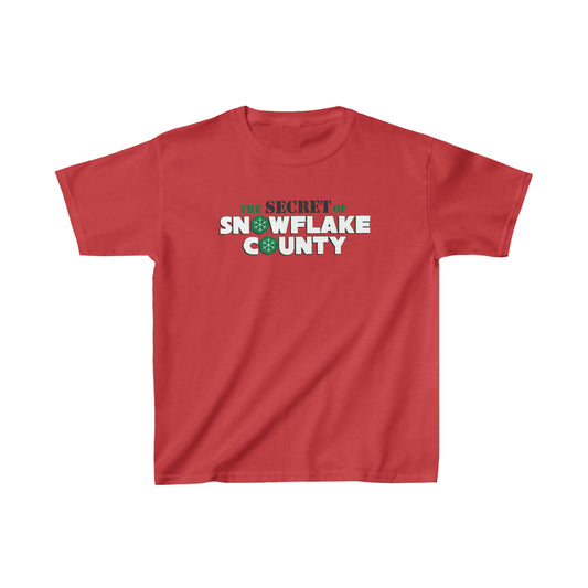 The Secret of Snowflake County - Kids' T-shirts