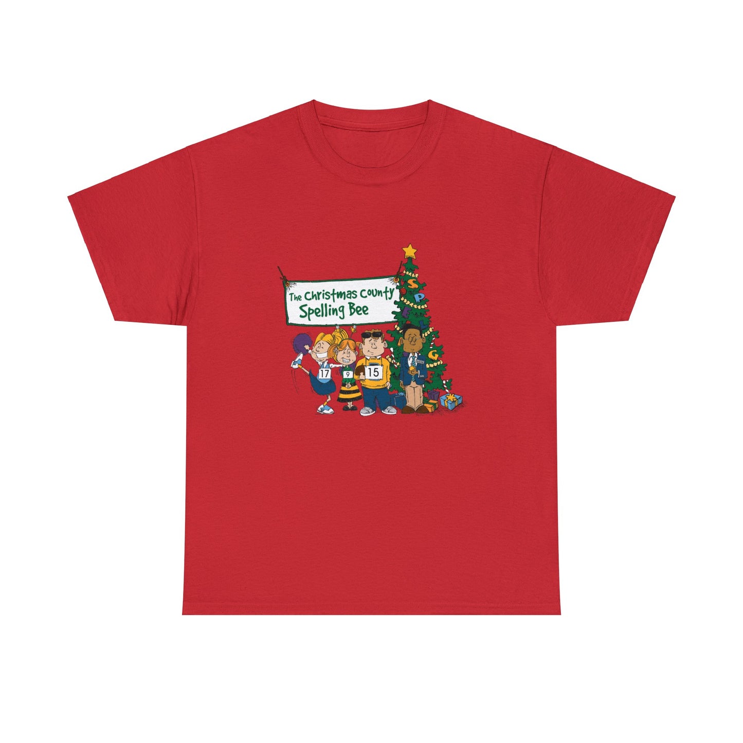 The Christmas County Spelling Bee - Adult T-shirts