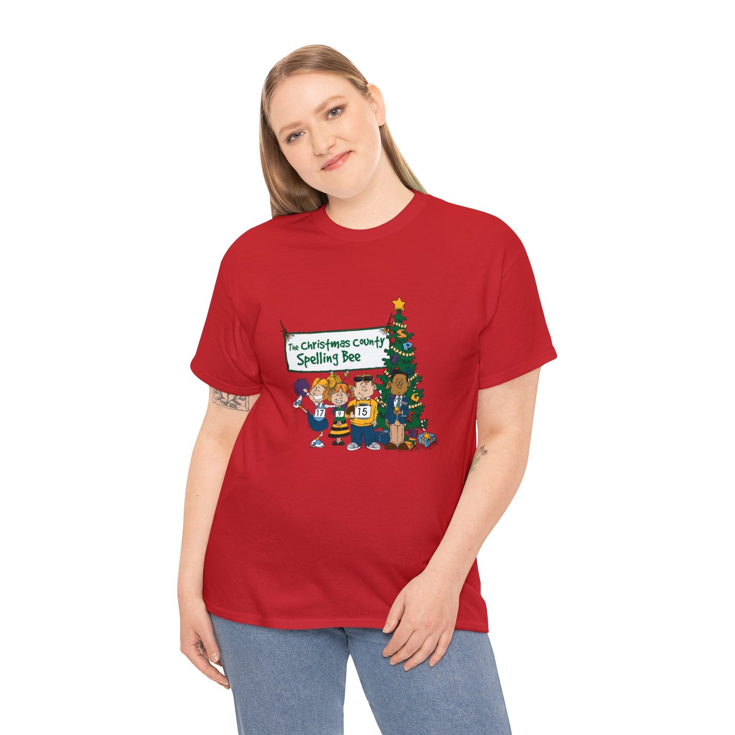 The Christmas County Spelling Bee - Adult T-shirts